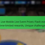 NBA Live Mobile Live Event Prizes: Flash events, Time-limited rewards, Unique challenges
