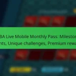 NBA Live Mobile Monthly Pass: Milestone events, Unique challenges, Premium rewards