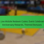 NBA Live Mobile Redeem Codes: Event Celebrations, Anniversary Rewards, Themed Bonuses