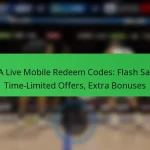NBA Live Mobile Redeem Codes: Flash Sales, Time-Limited Offers, Extra Bonuses