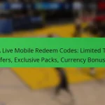 NBA Live Mobile Redeem Codes: Limited Time Offers, Exclusive Packs, Currency Bonuses