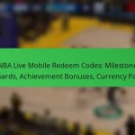 NBA Live Mobile Redeem Codes: Milestone Rewards, Achievement Bonuses, Currency Packs