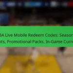 NBA Live Mobile Redeem Codes: Seasonal Events, Promotional Packs, In-Game Currency